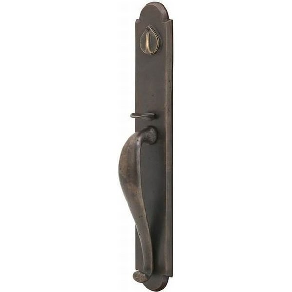 Medium Bronze Handleset 451332CDMBLH, EMTEK, Mfr# 451332CDMBLH